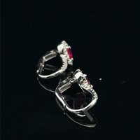 Orecchini Cianfrone Gioielli Donna in Oro Rubino 0.80 Ct OROR-32-198 - OROR-32-198